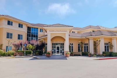 Exterior view of AlmaVia of San Francisco facility