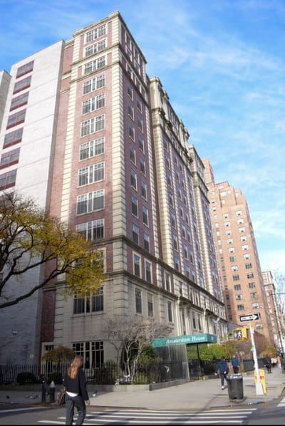 Exterior view of Amsterdam Nursing Home building