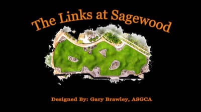 Acacia Health Center at Sagewood, Nursing Home in Phoenix, AZ — Golf course layout designed by Gary Brawley