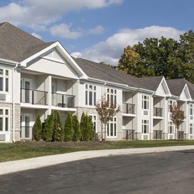 Exterior view of Ashford on Broad residential building