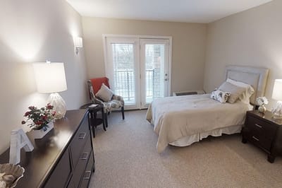 Cozy private resident room with a view