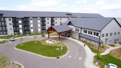 Exterior view of the Cerenity Humboldt facility.