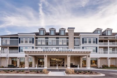 Exterior view of Merrill Gardens facility
