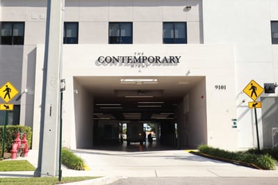 Entrance of The Contemporary facility
