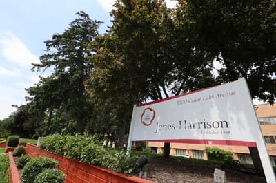 Exterior view of Jones-Harrison Senior Living facilities