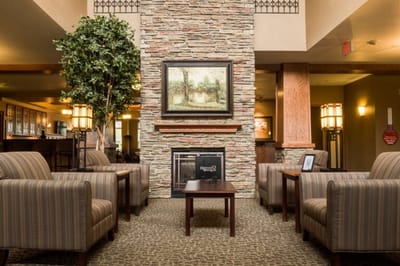 Cozy common area with comfortable seating