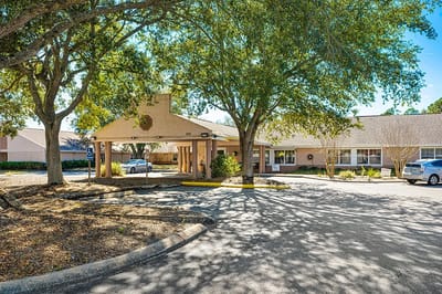Front entrance of Coastal Health and Rehabilitation Center