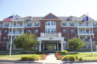 Exterior view of the Discovery Village building