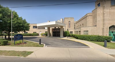 Front entrance of St. Paul's House and Healthcare Center