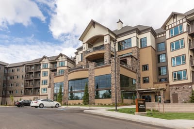Exterior view of Touchmark in the West Hills facility