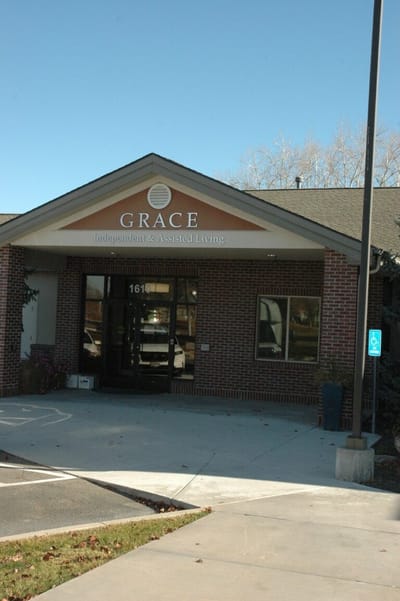 Exterior view of Grace Assisted Living facility