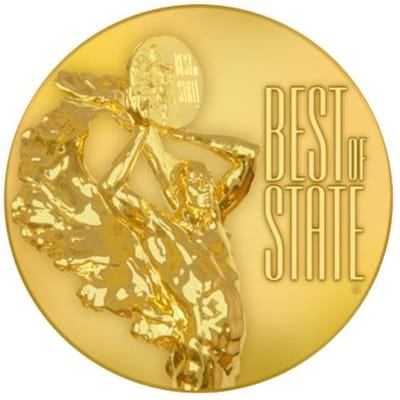 Best of State award medal