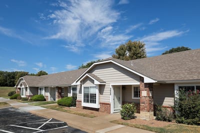 Exterior view of the Homestead Estates building