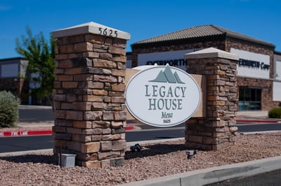 Signage for Legacy House in Mesa