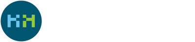 Logo of Holland Home on a blue background