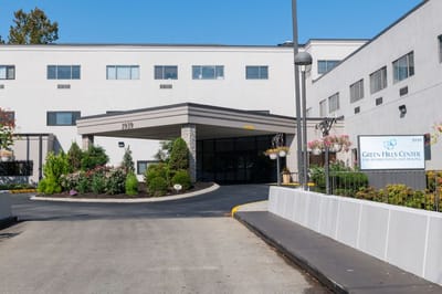 Entrance of Green Hills Center for Rehabilitation