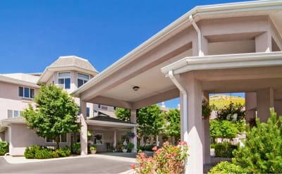Entrance of Holiday Hills Estates with surrounding greenery
