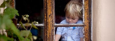Westside Garden Plaza, Assisted Living in Indianapolis, IN — A child gazing through a window