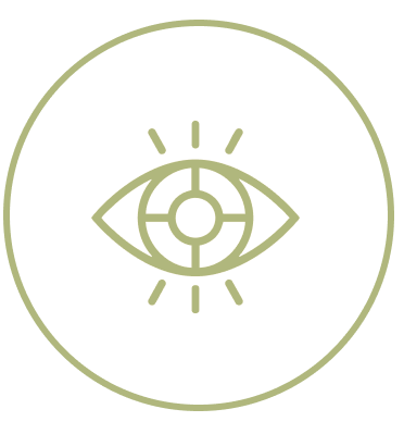 Graphic representation of an eye