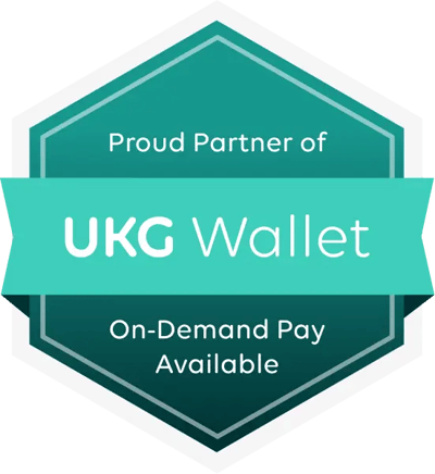 Partner logo for UKG Wallet service