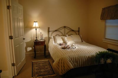 Cozy private resident room with a neatly made bed