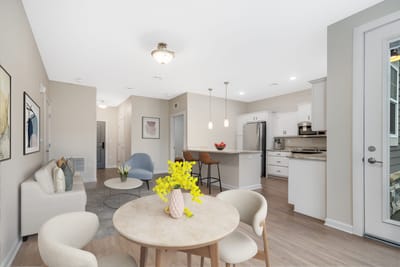 Modern interior of a resident's living space