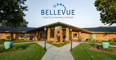 Exterior view of Bellevue Health & Rehabilitation Center