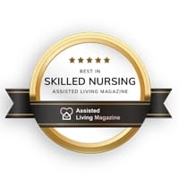 Atrium Center for Rehabilitation & Nursing, Nursing Home in Brooklyn, NY — Gold award seal for skilled nursing excellence