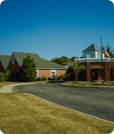Exterior view of the Columbus Alzheimer Care Center