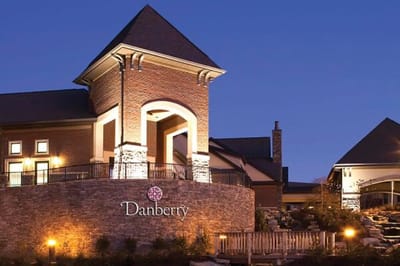 Facility exterior with the Danberry logo displayed