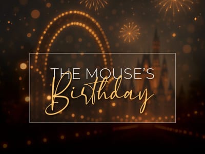Logo for a birthday celebration event.