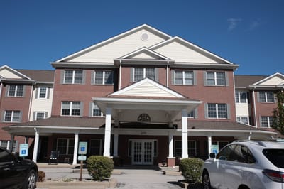 Exterior view of The Willows at Springhurst entrance