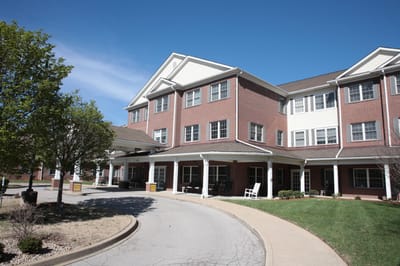 Exterior view of The Willows at Springhurst building