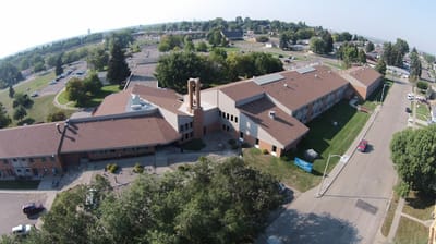 Aerial view of the Good Samaritan Society – Marillac Manor