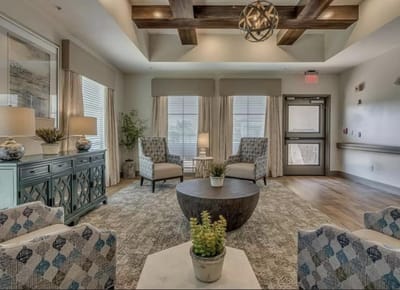 Interior common area with comfortable seating