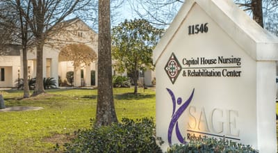 Exterior view of Capitol House Nursing & Rehabilitation Center
