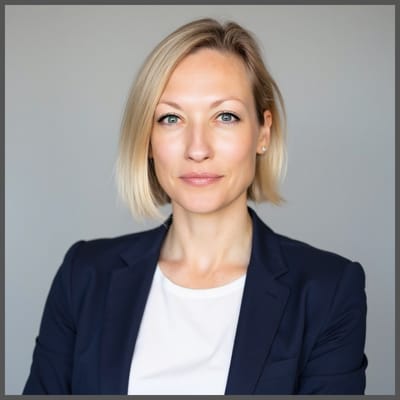 Professional headshot of a woman in a blazer