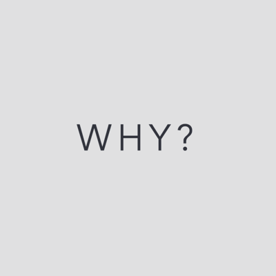 Arbor Valley of Cascadia, Nursing Home in Boise, ID — Text on a dark background reading 'WHY?