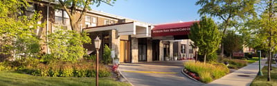 Front entrance of Peterson Park Health Care Center