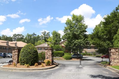 Entrance gate of Summerset Assisted Living facility