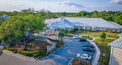 Aerial view of Wellmore of Daniel Island with outdoor space