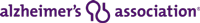 Alzheimer's Association logo on a purple background
