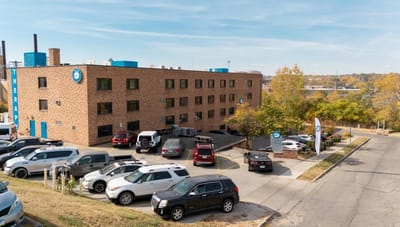 Exterior view of the Rehabilitation Center building.