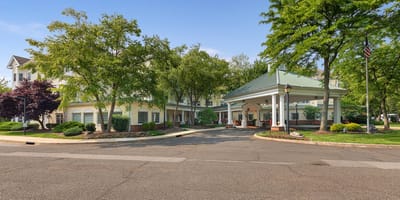 Exterior view of Complete Care at Whispering Woods