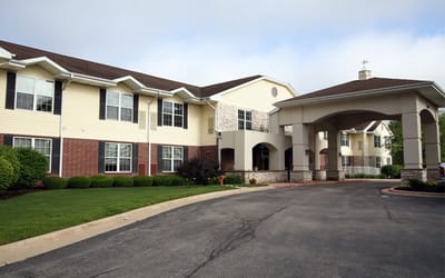 Exterior view of Bickford of Rockford facility