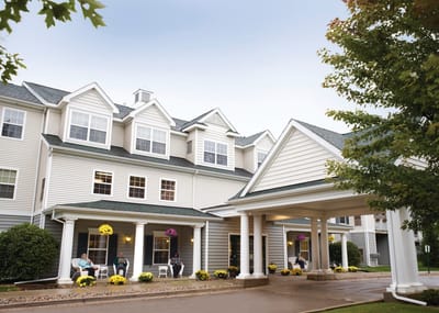 Exterior view of Lockwood of Genesee with residents