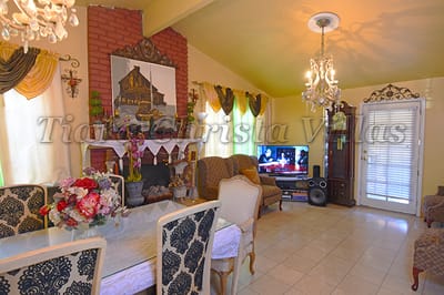 Cozy common area with seating and decor