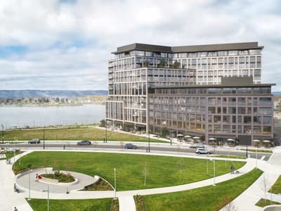 Exterior view of The Springs at Missoula with landscaped grounds