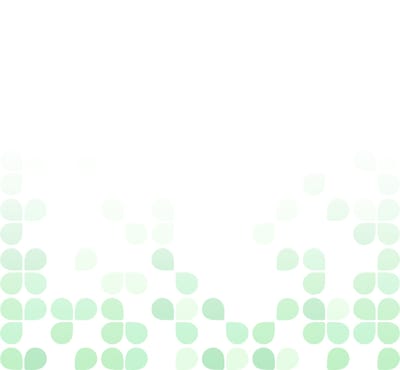 Abstract green pattern on a white background