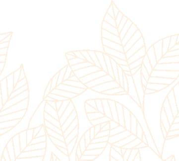 Decorative background with leaf patterns